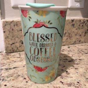 Travel coffee/tea cup